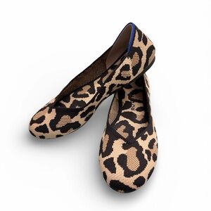 Rothy’s Leopard Cat Print Women's Flats 7.5